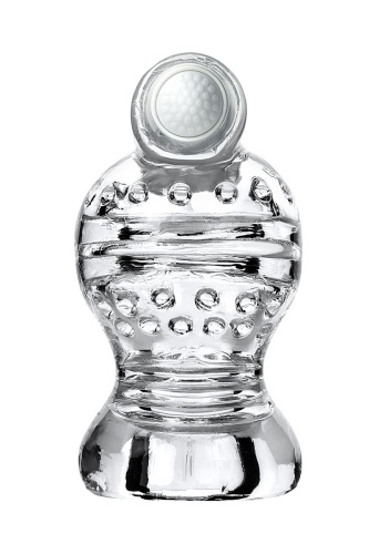 Прозрачный мастурбатор Lingam Shakti фото 2