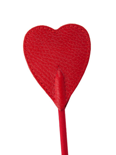 Красный стек с наконечником-сердечком - 70 см. фото 4