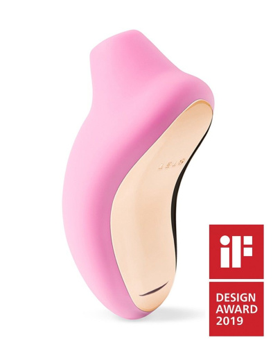 Розовый звуковой массажер клитора Sona Cruise - 11,5 см. фото 3