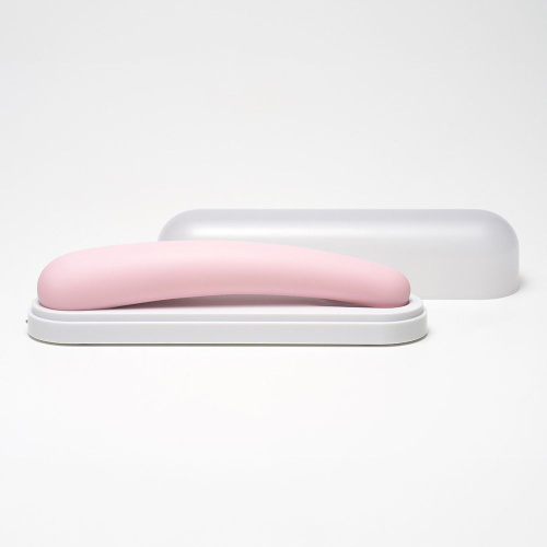 Нежно-розовый вибратор iroha Fit Mikazuki Nadeshiko - 17,7 см. фото 6