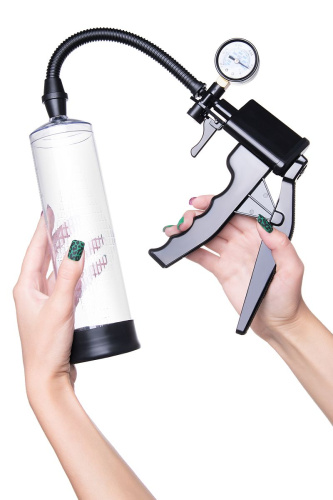 Прозрачная механическая помпа для пениса Viggo фото 4 Прозрачная механическая помпа для пениса Viggo фото 4