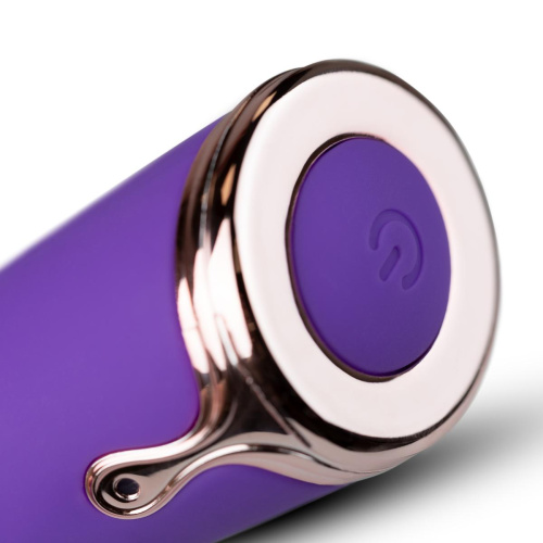 Фиолетовый клиторальный вибратор The Countess Pinpoint Vibrator - 19 см. фото 6