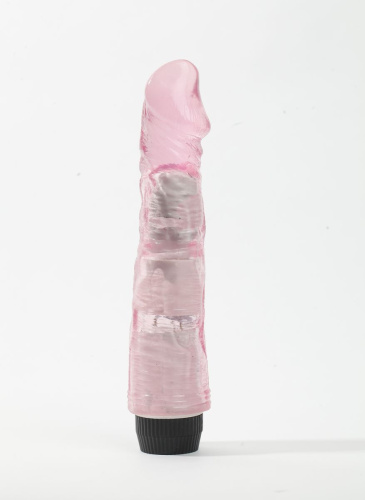 Розовый вибратор-реалистик - 22,5 см. фото 2