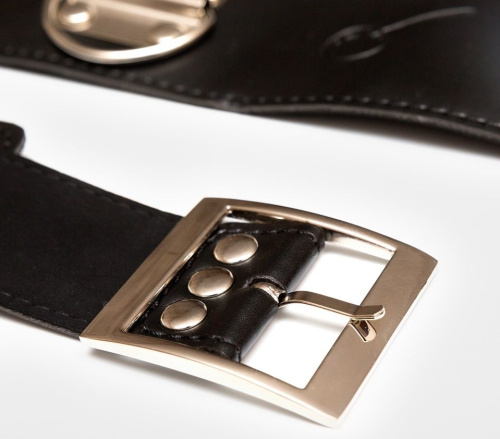 Фиксация БДСМ: наручники, пристёгнутые к ошейнику фото 3