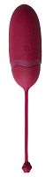 Бордовое виброяйцо Mata Hari с пультом ДУ