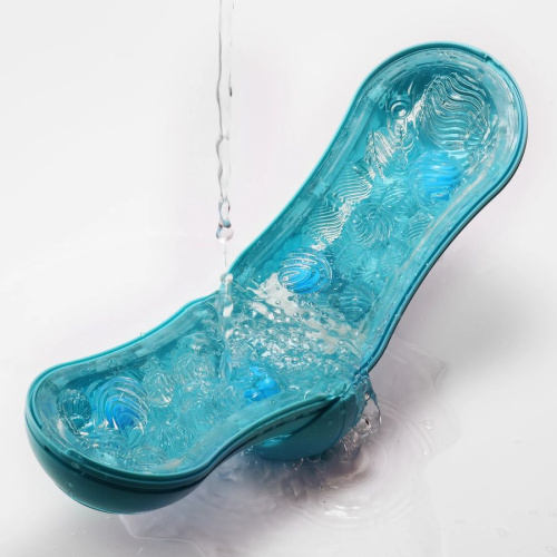 Голубой мастурбатор Tenga Flip ORB Ocean фото 5