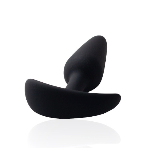 Черная анальная пробка для ношения Big Secret - 12,5 см. фото 2