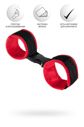 Красно-черные велюровые оковы Anonymo фото 2 Красно-черные велюровые оковы Anonymo фото 2