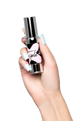 Возбуждающий гель с эффектом вибрации и охлаждения Triple X 3 in 1 Unisex Pleasure Enhancer Gel - 15 мл. фото 5 Возбуждающий гель с эффектом вибрации и охлаждения Triple X 3 in 1 Unisex Pleasure Enhancer Gel - 15 мл. фото 5