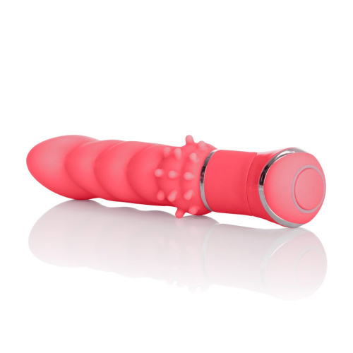 Розовый вибромассажер Power Play Power G - 11,5 см. фото 5