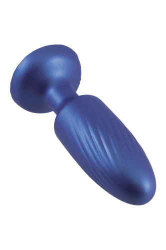 Синяя анальная пробка G Stuck - 10 см. фото 3