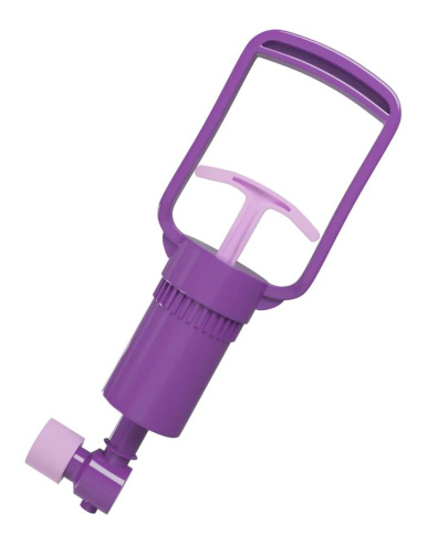 Фиолетовая клиторальная помпа Pleasure Pump фото 4
