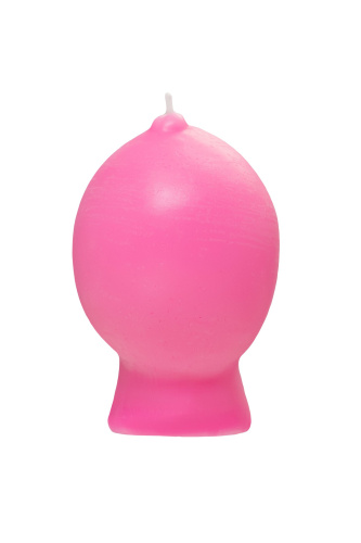 Розовая свеча «Сиськи» - 150 гр. фото 4