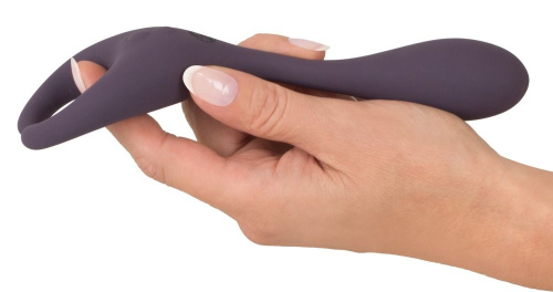 Фиолетовый универсальный вибратор Remote Controlled Couples Vibrator фото 3