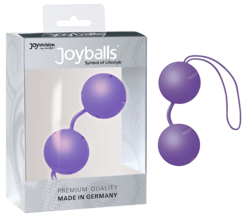 Фиолетовые вагинальные шарики Joyballs Trend фото 2