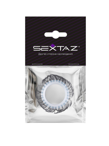 Эластичное эрекционное колечко с черными «ресничками» фото 2 Эластичное эрекционное колечко с черными «ресничками» фото 2