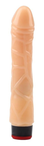 Телесный вибратор-реалистик 9” Vibe Cock - 21,5 см. фото 3