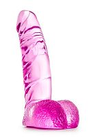 Ярко-розовый фаллоимитатор Ding Dong - 14 см.