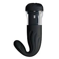 Перезаряжаемый мега-мастурбатор Breton с ротацией и возвратно-поступательным движением