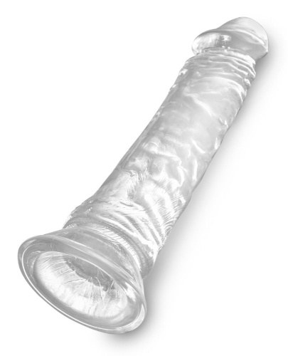 Прозрачный фаллоимитатор 8 Inch Dildo - 21,8 см. фото 3