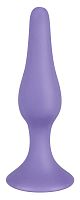 Малый фиолетовый анальный стимулятор Los Analos - 10,5 см.