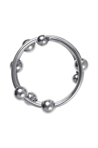 Большое металлическое кольцо под головку пениса фото 4