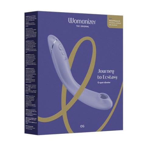 Сиреневый стимулятор G-точки Womanizer OG c технологией Pleasure Air и вибрацией - 17,7 см. фото 5