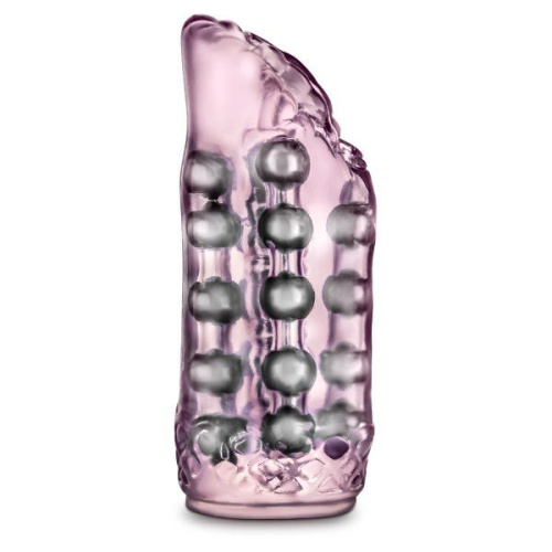 Розовый мастурбатор-вагина со стимулирующими бусинами Super Stroker фото 4