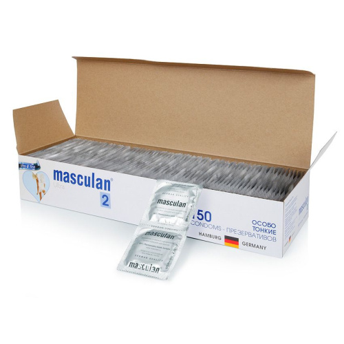Ультратонкие презервативы Masculan Ultra 2 Fine с обильной смазкой - 150 шт. фото 2