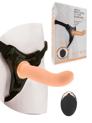 Женский вибрострапон со съемной насадкой и пультом ДУ фото 2 Женский вибрострапон со съемной насадкой и пультом ДУ фото 2