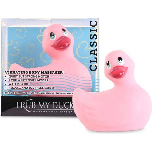 Розовый вибратор-уточка I Rub My Duckie 2.0 фото 2