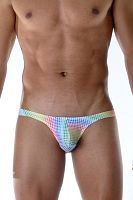 Сексуальные трусы-слипы с цветной горох Сексуальные трусы-слипы с цветной горох