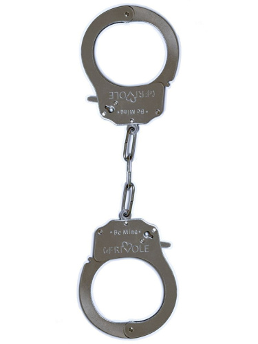 Металлические наручники Be Mine с парой ключей Металлические наручники Be Mine с парой ключей