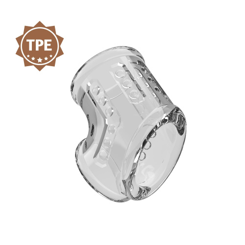 Прозрачная насадка на пенис и мошонку фото 5 Прозрачная насадка на пенис и мошонку фото 5