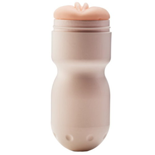 Телесный мастурбатор-вагина в тубе Bella фото 4