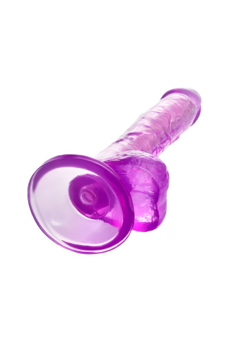 Фиолетовый реалистичный фаллоимитатор Celiam - 20,5 см. фото 6