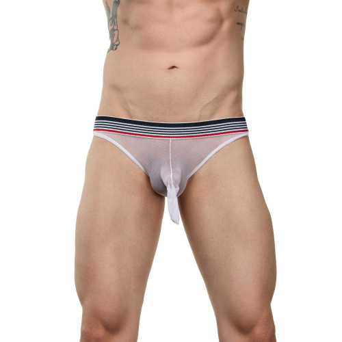 Сексуальные сетчатые трусы-джоки с кармашком Сексуальные сетчатые трусы-джоки с кармашком