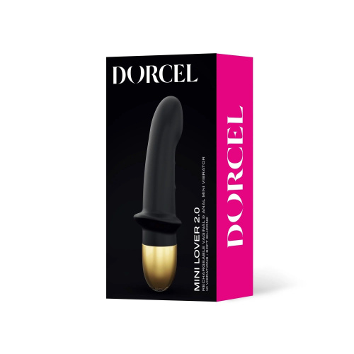 Черный вибратор Mini Lover Black 2.0 - 16,5 см. фото 4