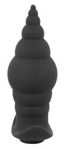 Черная анальная вибропробка RC Butt Plug - 9,6 см. фото 4 Черная анальная вибропробка RC Butt Plug - 9,6 см. фото 4