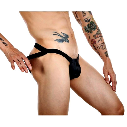 Мужской пуш-ап вкладыш черного цвета фото 3