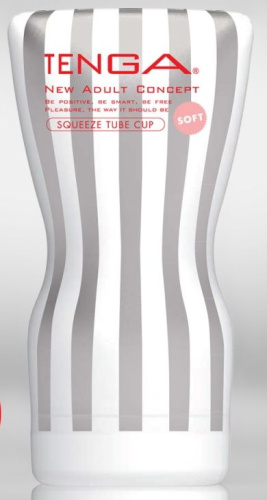 Мастурбатор TENGA Squeeze Tube Cup Soft Мастурбатор TENGA Squeeze Tube Cup Soft