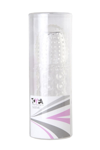 Прозрачная закрытая гелевая насадка - 13,5 см. фото 2 Прозрачная закрытая гелевая насадка - 13,5 см. фото 2