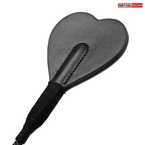 Черный стек с наконечником-сердечком - 54 см. фото 3 Черный стек с наконечником-сердечком - 54 см. фото 3