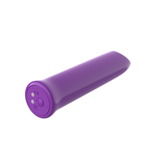 Фиолетовый перезаряжаемый мини-вибратор - 13,7 см. фото 5 Фиолетовый перезаряжаемый мини-вибратор - 13,7 см. фото 5