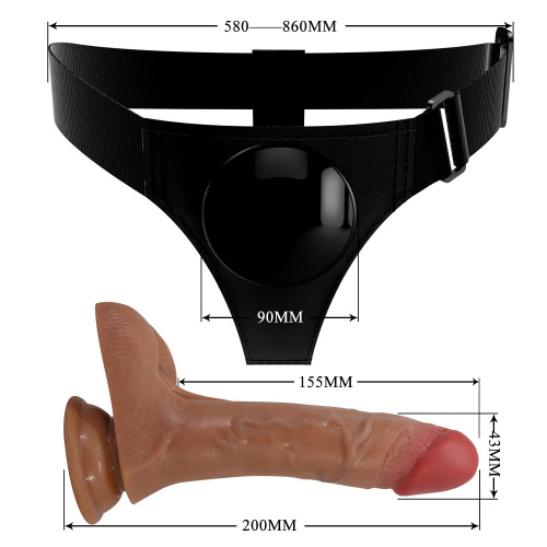 Женский страпон с вибрацией и эффектом эякуляции Oher фото 6 Женский страпон с вибрацией и эффектом эякуляции Oher фото 6