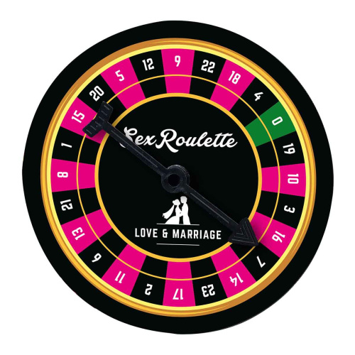 Настольная игра-рулетка Sex Roulette Love & Marriage фото 2