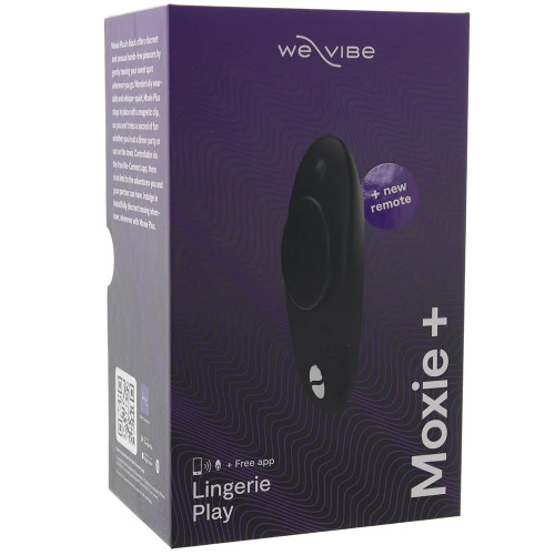 Черный вибратор We-Vibe Moxie+ фото 6