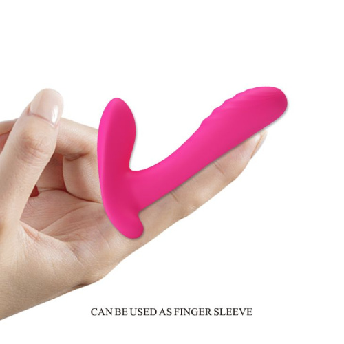 Розовый мультифункциональный вибратор Remote Control Massager фото 5