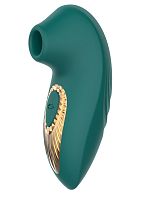 Зеленый вакуумный стимулятор клитора