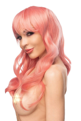 Розовый парик  Сэкера фото 2